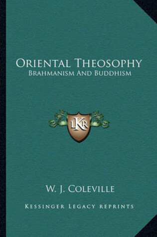 Cover of Oriental Theosophy