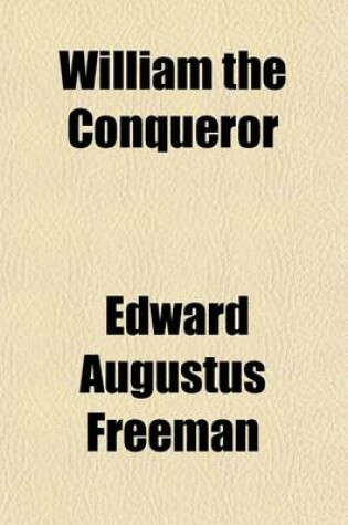 Cover of William the Conqueror