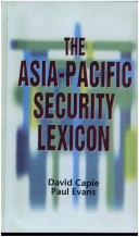 Book cover for The Asia-Pacific Security Lexicon