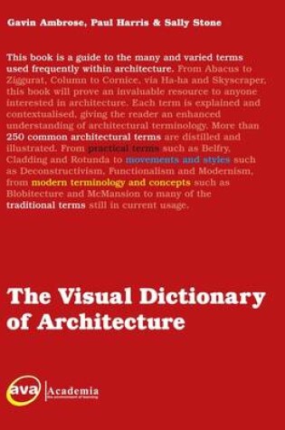 Cover of The Visual Dictionary of Architecture