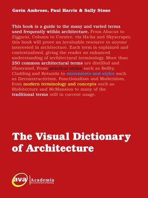 Book cover for The Visual Dictionary of Architecture