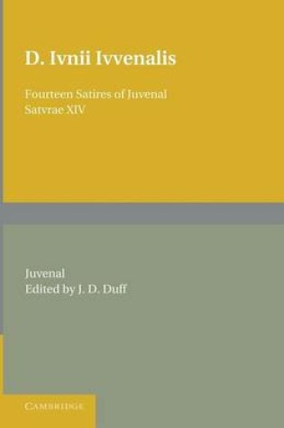 Cover of Fourteen Satires of Juvenal