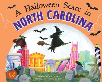 Book cover for A Halloween Scare in North Carolina