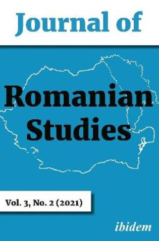 Cover of Journal of Romanian Studies – Volume 3,2 (2021)