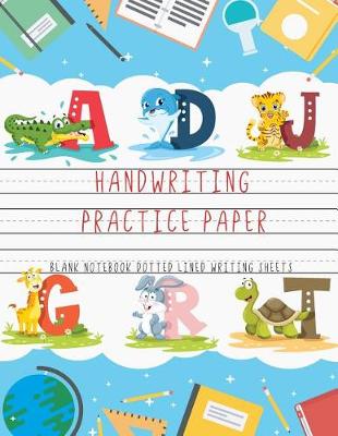 Book cover for Handwriting Practice Paper