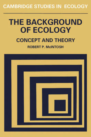 Cover of The Background of Ecology