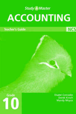 Cover of Study and Master Accounting Grade 10 Teacher's Book