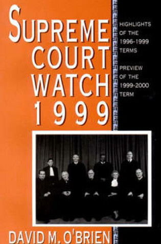 Cover of SUPREME COURT WATCH 1999 PA