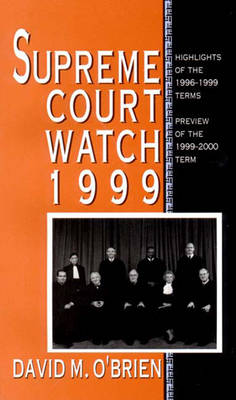 Book cover for SUPREME COURT WATCH 1999 PA