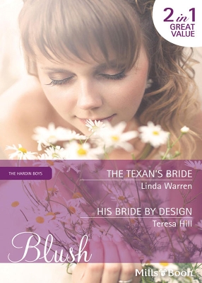 Book cover for The Texan's Bride/His Bride By Design