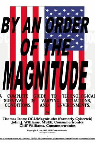 Cover of By an Order of the Magnitude