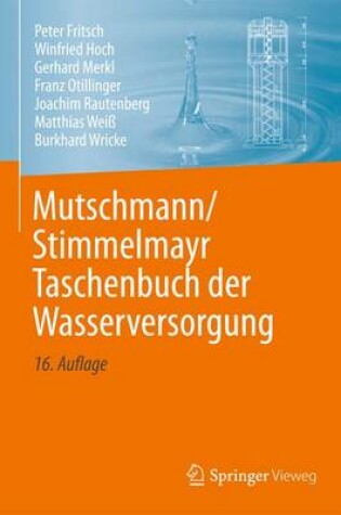Cover of Mutschmann/Stimmelmayr Taschenbuch Der Wasserversorgung
