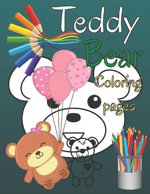 Book cover for Teddy bear coloring pages