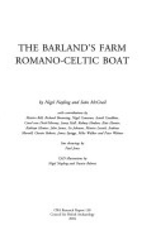 Cover of Barlands Farm Romano-Celtic Boat