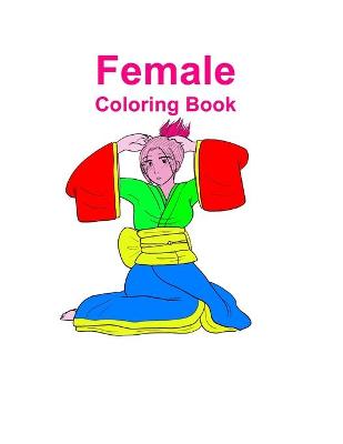 Book cover for Female Coloring Book