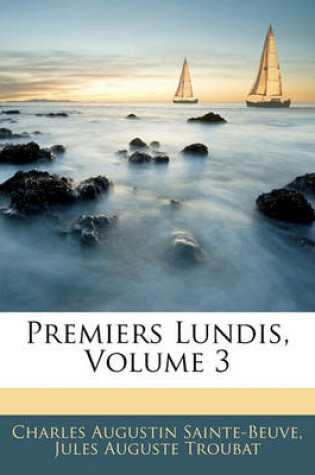 Cover of Premiers Lundis, Volume 3