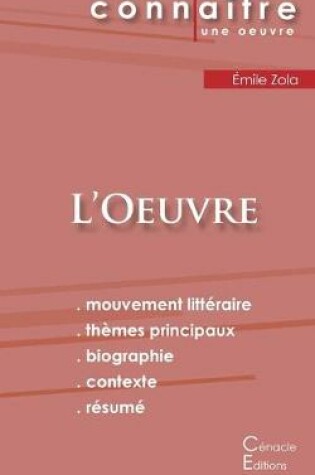 Cover of Fiche de lecture L'Oeuvre de Emile Zola (Analyse litteraire de reference et resume complet)