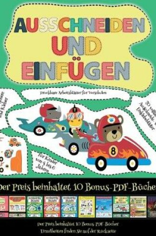 Cover of Druckbare Arbeitsblätter für Vorschulen