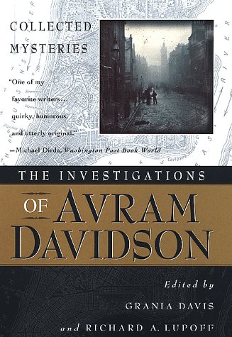 Book cover for The Investigations of Avram Davidson