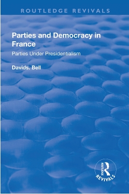 Cover of Parties and Democracy in France