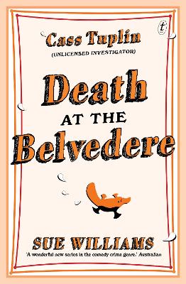 Book cover for Death at the Belvedere