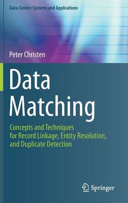 Book cover for Data Matching