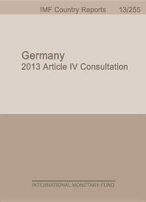 Book cover for Germany: 2013 Article IV Consultation