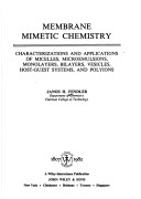 Book cover for Membrane Mimetic Chemistry