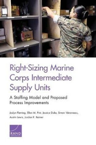 Cover of Right-Sizing Marine Corps Intermediate Supply Units