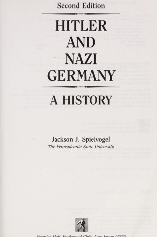 Cover of Hitler Nazi Germany