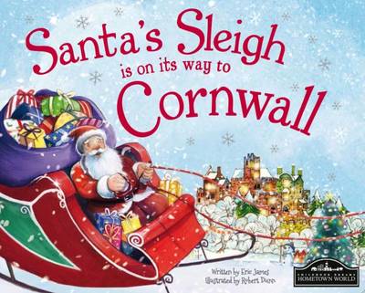 Book cover for Santa's Sleigh is on its Way to Cornwall