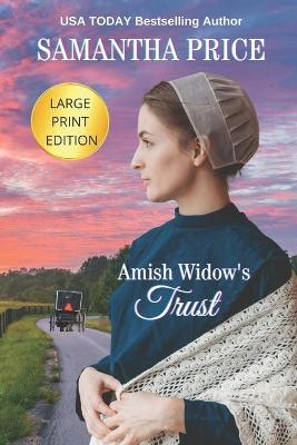 Book cover for Amish Widow's Trust LARGE PRINT