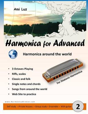 Book cover for Harmonica for Advanced