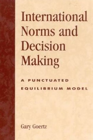 Cover of International Norms and Decisionmaking