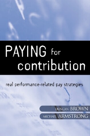 Cover of Paying for Contribution