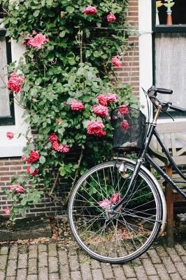 Book cover for Pink Flowers and a Bicycle in Europe Journal