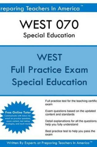 Cover of WEST 070 Special Education