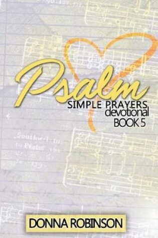 Cover of Psalm Simple Prayers Devotional Book 5