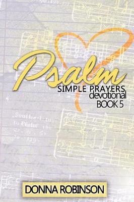 Book cover for Psalm Simple Prayers Devotional Book 5