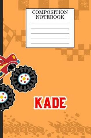 Cover of Compostion Notebook Kade