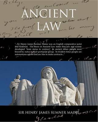 Book cover for Ancient Law (eBook)