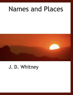 Book cover for Names and Places