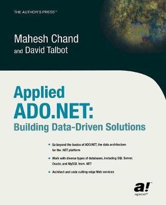 Book cover for Applied ADO.NET