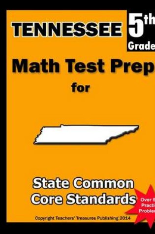 Cover of Tennessee 5th Grade Math Test Prep