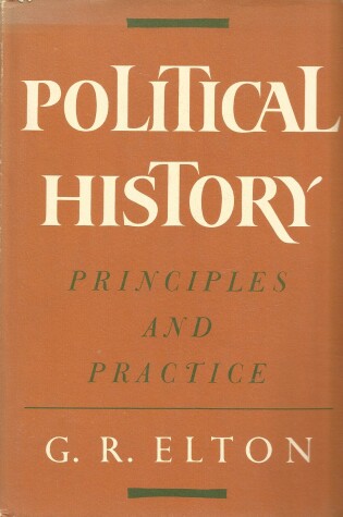 Cover of Political History