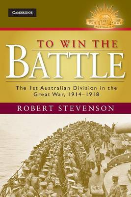 Book cover for To Win the Battle