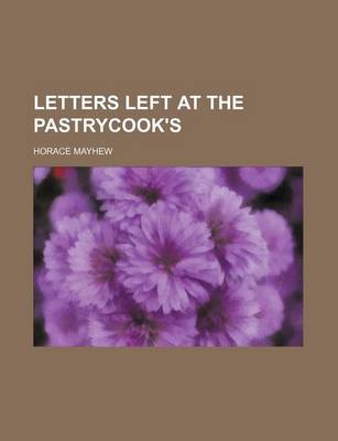 Book cover for Letters Left at the Pastrycook's