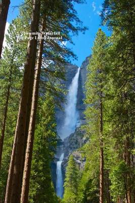 Book cover for Yosemite Waterfall 100 Page Lined Journal