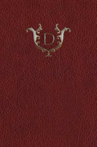 Cover of Monogram "d" Grid Notebook