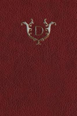 Cover of Monogram "d" Grid Notebook